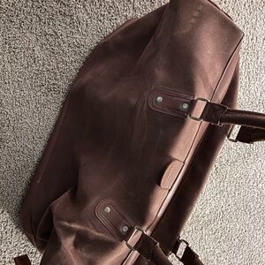 Brown vegan leather Men's Bag Karl lagerfeld
